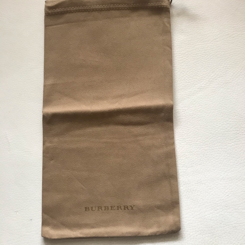 New BURBERRY Shoes Dust Storage BAG .Size 14.5”/8”